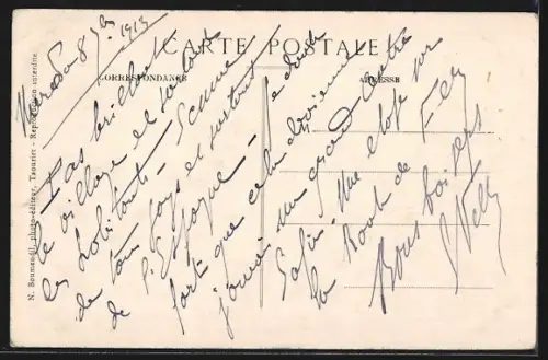 AK Merada, Place Centrale, Au fond on apercoit le Pont sur la Moulouya