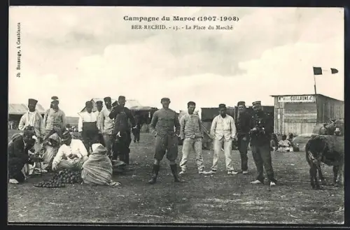AK Ber-Rechid, La Place du Marché