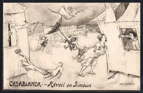 AK Casablanca, Réveil en Simoun