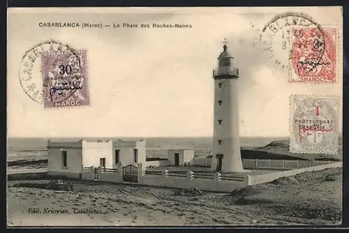 AK Casablanca, Le Phare des Roches-Noires