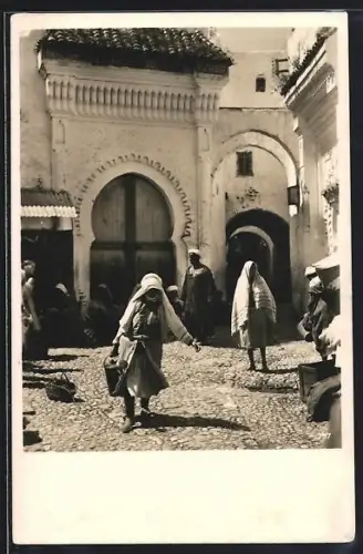 AK Tetuan, Strassenpartie im Hinterhof