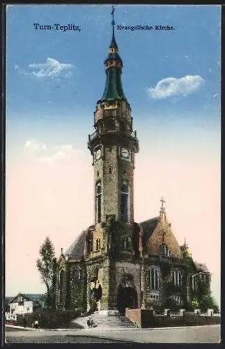 AK Turn-Teplitz, Evangelische Kirche