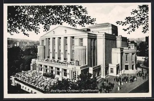 AK Bad Teplitz-Schönau, Stadttheater