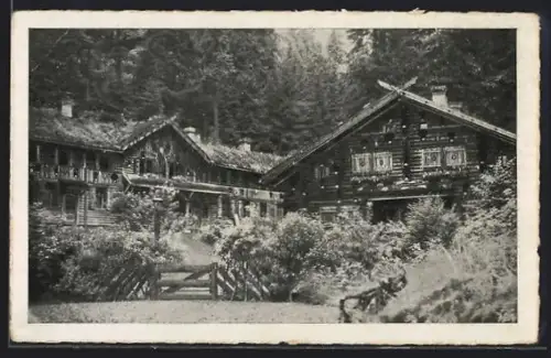 AK Dittersbach /Sudetenland, Balzhütten