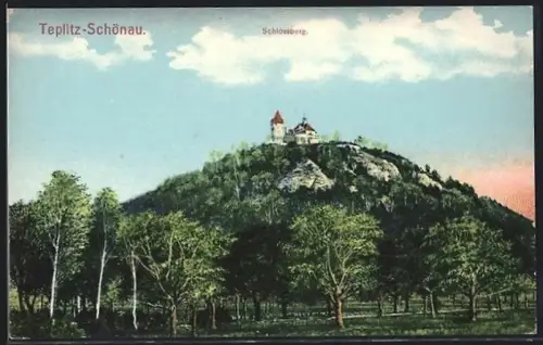 AK Teplitz-Schönau, Schlossberg
