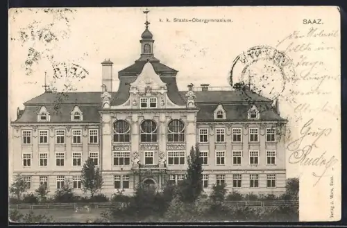 AK Saaz, K. k. Staats-Obergymnasium
