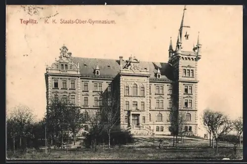 AK Teplitz, K. K. Staats-Ober-Gymnasium