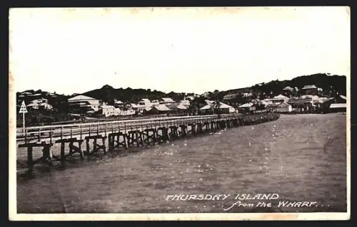 AK Thursday Island, View from the Wharf