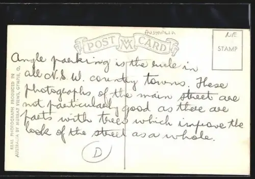 AK Orange /N. S. W., Summer Street