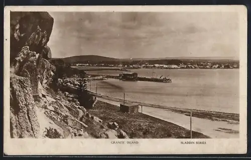 AK Granite Island, Coastal View