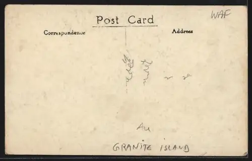 AK Granite Island, Coastal View