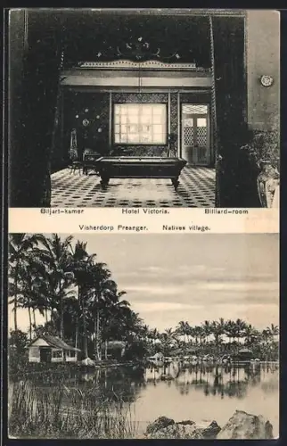 AK Preanger, Hotel Victoria, Billiard-Room