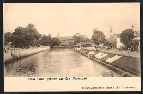 AK Pasar Baroe, Gebouw der Kon. Paketvaart