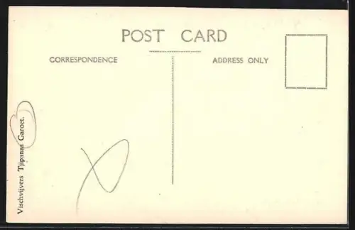 AK Garoet, Wohnhaus am Wasser