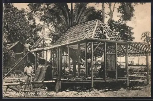 AK Butenzorg, Het bouwen van een Woning