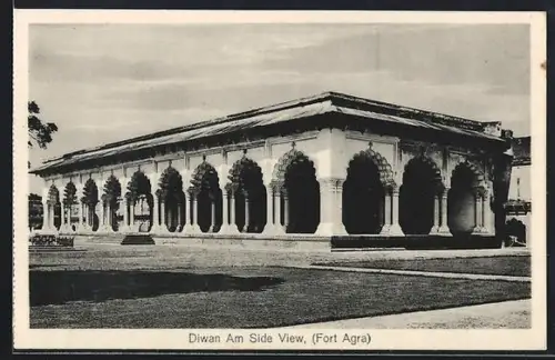 AK Agra, Diwan Am Side View, Fort