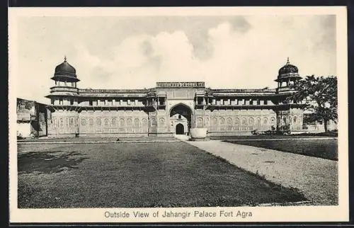 AK Agra, Outside View of Jahangir Palace Fort