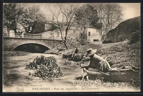 AK Brignoles, Pont des Augustins, Les lessiveuses