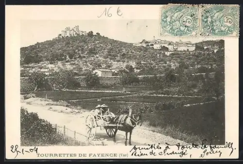 AK Tourrettes de Fayence, Panorama