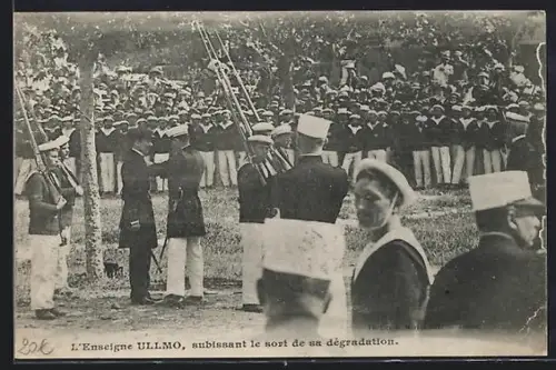 AK Toulon, L`Enseigne Ullmo, subissant le sort de sa dégradation
