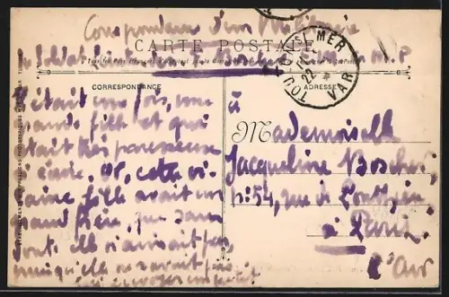 AK Toulon, Carre du port, L`Hotel de ville