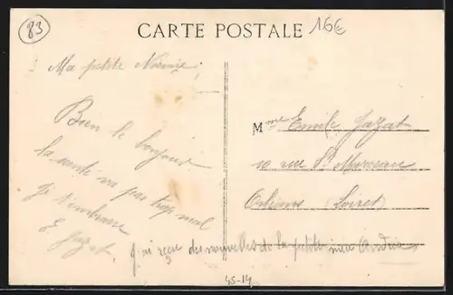 AK Bandol sur Mer, Le Marché animé sous les arbres majestueux