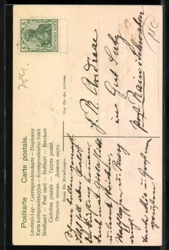 AK Junge Frau am Spinnrad in elsass-lothringischer Tracht