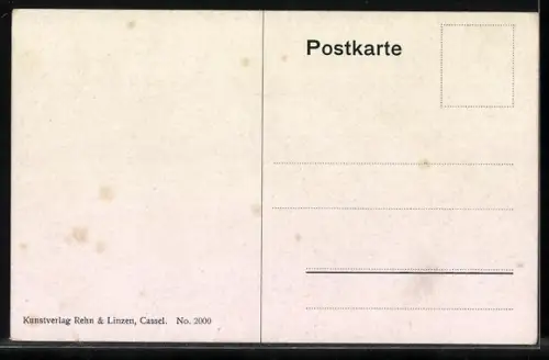 Ölgemälde-Imitations-Künstler-AK Imita / A.S.-M. Leipzig Nr. 477: Auf der Alm