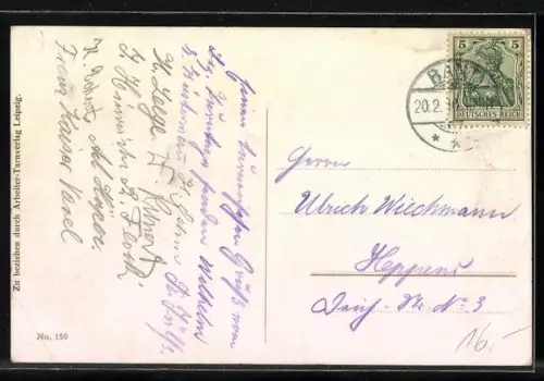 AK Turner in der Turnerkneipe trinken Bier