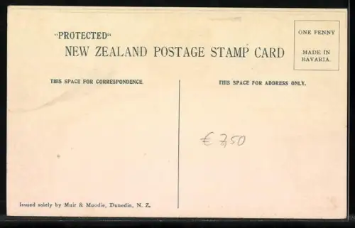 AK Wappen und Briefmarken von New Zealand / Neuseeland