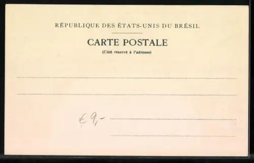 AK Estados Unidos do Brazil, verschiedene Briefmarken