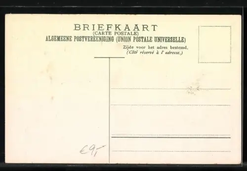 AK Briefmarken der Niederlande und Wappen