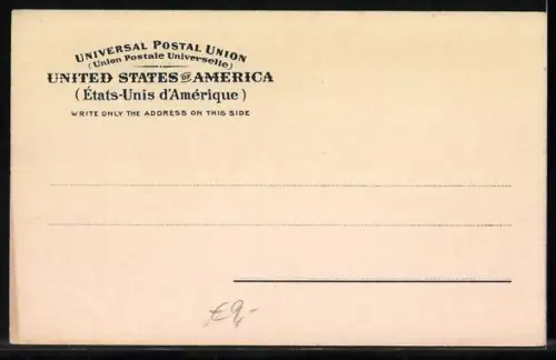 AK verschiedene Briefmarken aus den USA, Adler mit Wappen