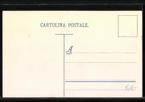 AK San Marino, Briefmarken mit Wappen und Landkarte