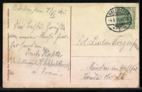 AK Berlin-Halensee, Luna-Park mit Gebirgsszenerie-Bahn