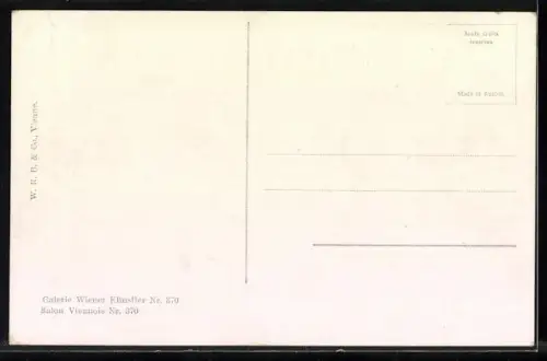 Künstler-AK Robert Scheffer: Annerls Geburtstag