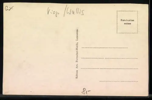 AK Zermatt, Station du Gornergrat mit Lyskamm