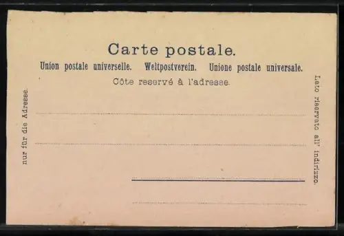 Lithographie Paris, Exposition Universelle 1900, Palais des Ministères de la Guerre et de la Marine