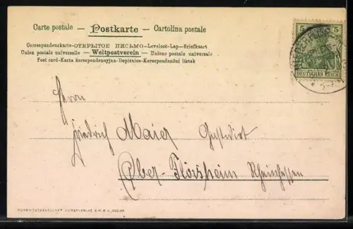 Künstler-AK S.Wencke: Häuschen im Schnee