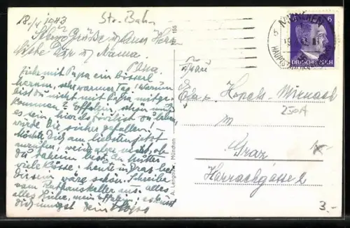 AK München, Karlsplatzrondell, Strassenbahn