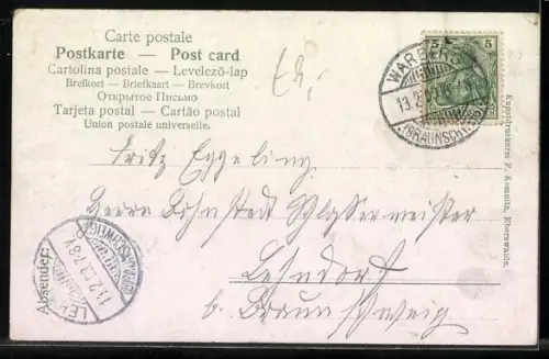 AK Sr. Maj. der Kaiser und die fünf Königlichen Prinzen in Uniform