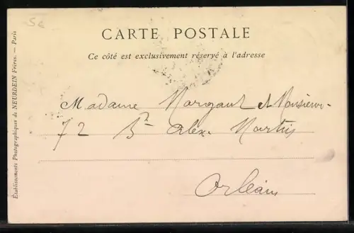 AK Lyon, Le Chemin de Fer à la Ficelle, Bergbahn