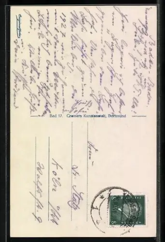 AK Baden-Baden, Ansicht der Bergbahn