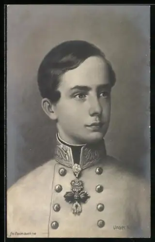 AK Kaiser Franz Josef I. von Österreich im Jahre 1849