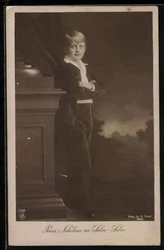 AK Prinz Nikolaus zu Salm-Salm von Österreich