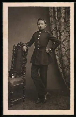 AK Portrait Paul von Hindenburg als Kadett in Wahlstatt 1860