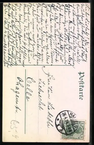 Künstler-AK Cecilien-Hilfe, Kronprinzessin Cecilie