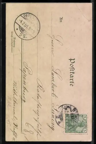 Künstler-AK Kronprinz Wilhelm von Preussen, Ritter in Rüstung