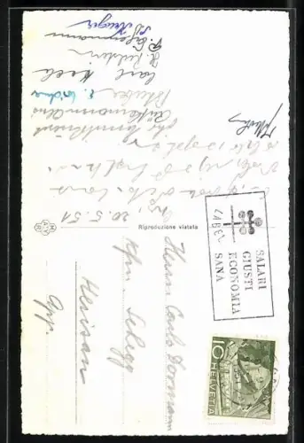 AK Lugano-Paradiso, Funicolare del Monte S. Salvatore, Bergbahn