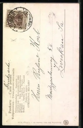 Künstler-AK Kaiser Wilhelm I., Portrait des alten kaisers mit Orden in Uniform